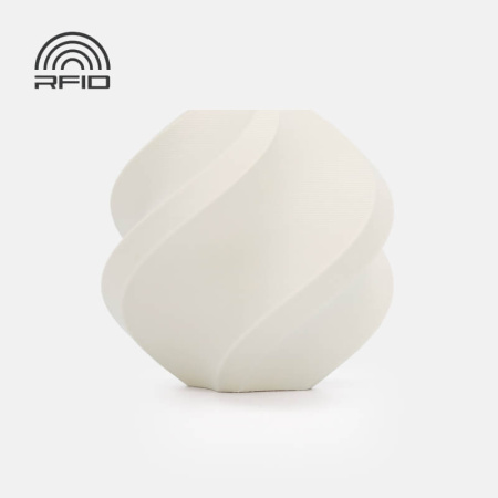 Матовый PLA, Костяной белый "Bone White", без катушки, Bambu Lab