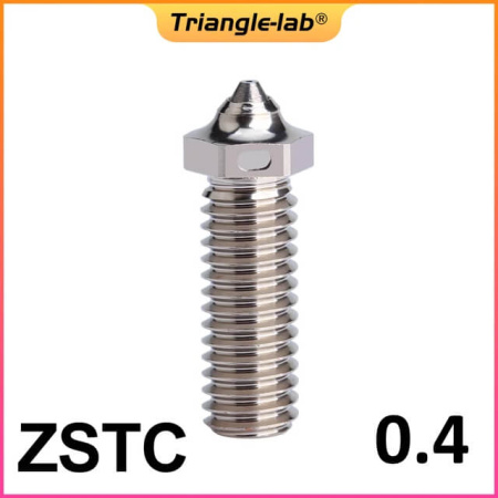 Сопло высококачественное, 0.4, Volcano серия ZSTC, Trianglelab Сопло высококачественное, 0.4, Volcano серия ZSTC, Trianglelab