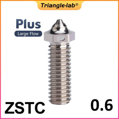 Сопло высококачественное, 0.6, Volcano серия ZSTC Plus, Trianglelab Сопло высококачественное, 0.6, Volcano серия ZSTC Plus, Trianglelab