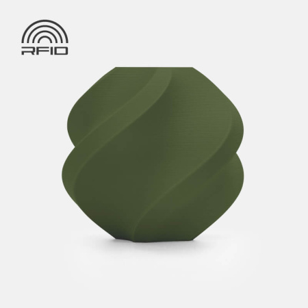 Матовый PLA, Темно-зеленый "Dark Green", без катушки, Bambu Lab