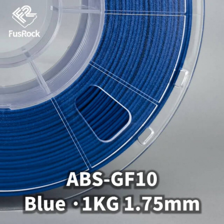 Пластик ABS-GF, Стекловолоконный 10%, Blue, FUSROCK