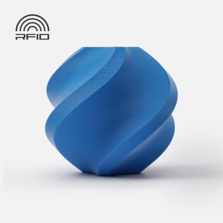 Матовый PLA, Морская Волна "Marine Blue", без катушки, Bambu Lab