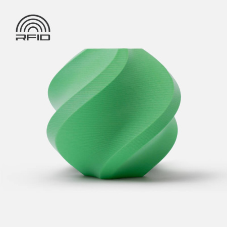 Матовый PLA, Зеленая Трава "Grass Green", без катушки, Bambu Lab