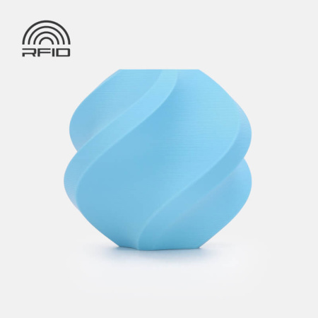 Матовый PLA, Небесно-голубой "Sky Blue", без катушки, Bambu Lab