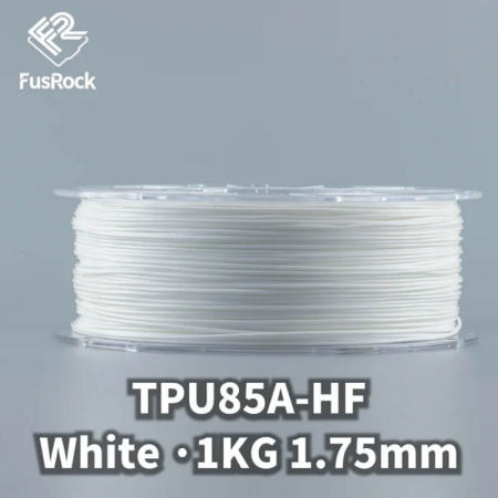 Пластик Hi-Speed TPU 85A, White (Белый), FUSROCK