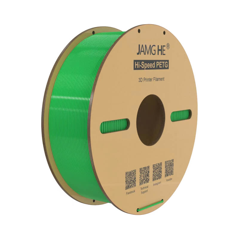 Пластик Hi-Speed PETG, "Зеленый", JAMGHE — пластик для функциональных деталей