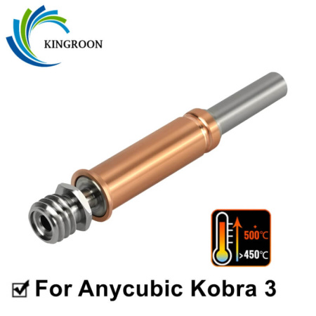 Биметаллический термобарьер для Anycubic Kobra 3