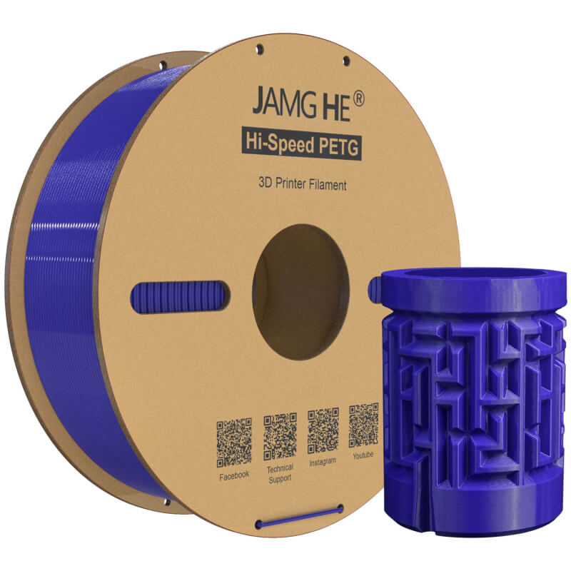 Пластик Hi-Speed PETG, "Фиолетовый", JAMGHE — пластик для функциональных деталей