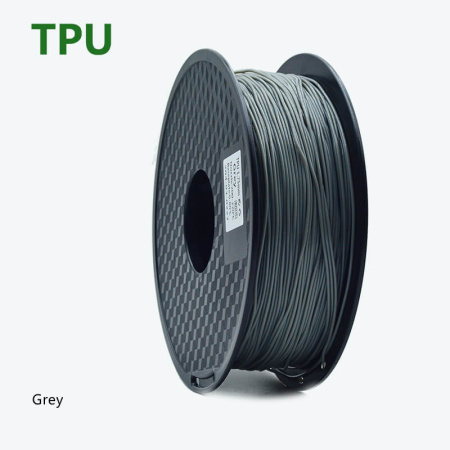 Пластик TPU 95A, Grey (Серый), KingRoon