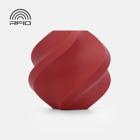 Матовый PLA, Темно-красный "Dark Red", без катушки, Bambu Lab