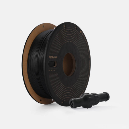 Пластик PPS-CF, Black (Черный), 0.75кг, Bambu Lab