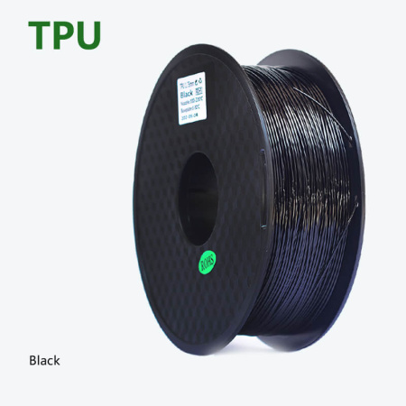 Пластик TPU 95A, Black (Черный), KingRoon
