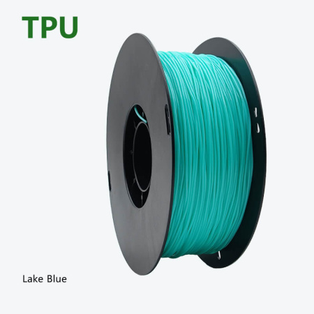 Пластик TPU 95A, Lake Blue (Голубое Озеро), KingRoon