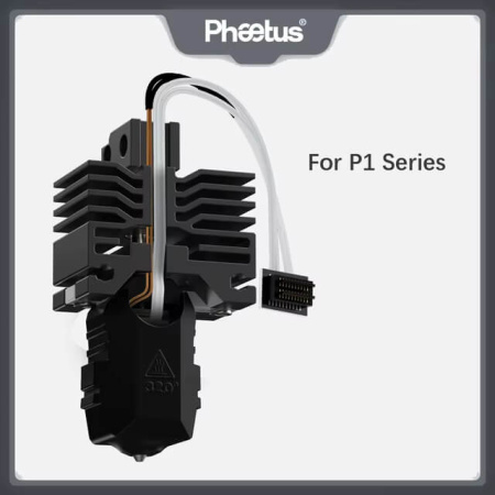 Хотенд Conch Plus для Bambulab P1P, P1S, 0.4, с Heater и Thermistor, Phaetus