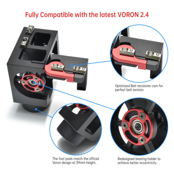 Купить Набор Chaoticlab CNC Voron 2.4R2 Kit V2 (без TAP) — сопутствующие товары для сборки Набор Chaoticlab CNC Voron 2.4R2 Kit V2 (без TAP) — крепёж / демпфер для 3D-принтера