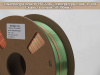 Silk PLA, Триколор пластик "Blue/Green/Orange", JAMGHE — купить филамент для 3D-принтера Silk PLA, Триколор пластик "Blue/Green/Orange", JAMGHE — пластик для 3D-печати