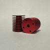 Модифицированный E3D радиатор V6, для Voron 2.4R2, Красный, Тип №4 Модифицированный E3D радиатор V6, для Voron 2.4R2, Красный, Тип №4