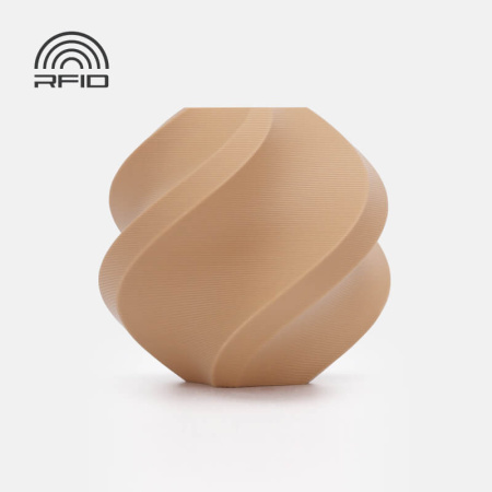 Матовый PLA, Карамель "Caramel", без катушки, Bambu Lab