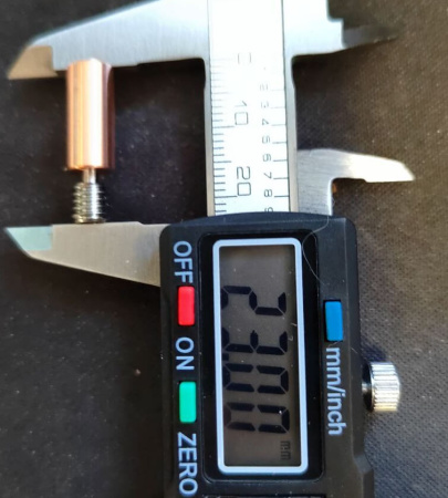 Биметаллический E3D V6 термобарьер гладкий (FBG) — компонент термозоны