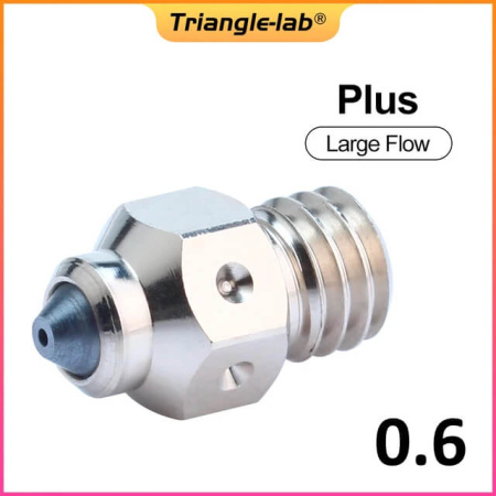 Сопло высококачественное, 0.6, Trianglelab серия ZS MK8 PLUS