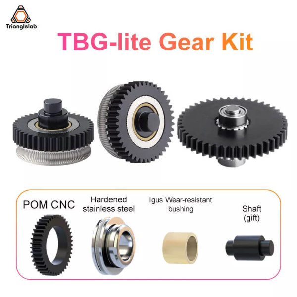 Комплект, шестерня для экструдера TBG, TriangleLab