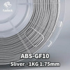 Пластик ABS-GF, Стеклонаполненный 10%, Silver, FUSROCK