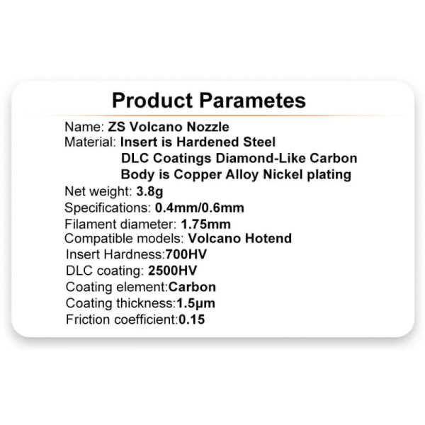 Купить Сопло высококачественное, 0.8, Volcano серия ZS Plus, Trianglelab — сопло для 3D-принтера Сопло высококачественное, 0.8, Volcano серия ZS Plus, Trianglelab — nozzle / сопло hotend