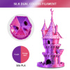 Silk PLA,  Дуоколор пластик "Orange Red / Purple", Eryone — PLA филамент для прототипов и декоративных изделий— RRF3DSHOP