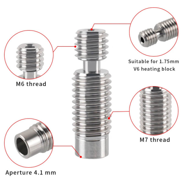 Набор E3D V6, Bowden, Direct 1.75мм