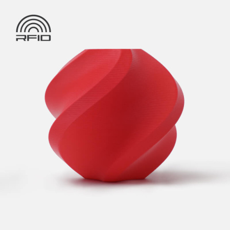 Матовый PLA, Алый Красный "Scarlet Red", без катушки, Bambu Lab
