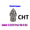 Сопло CHT 0.4 медное для Ender S1, CR6, латунь, 1.75 мм Сопло CHT 0.4 медное для Ender S1, CR6, латунь, 1.75 мм