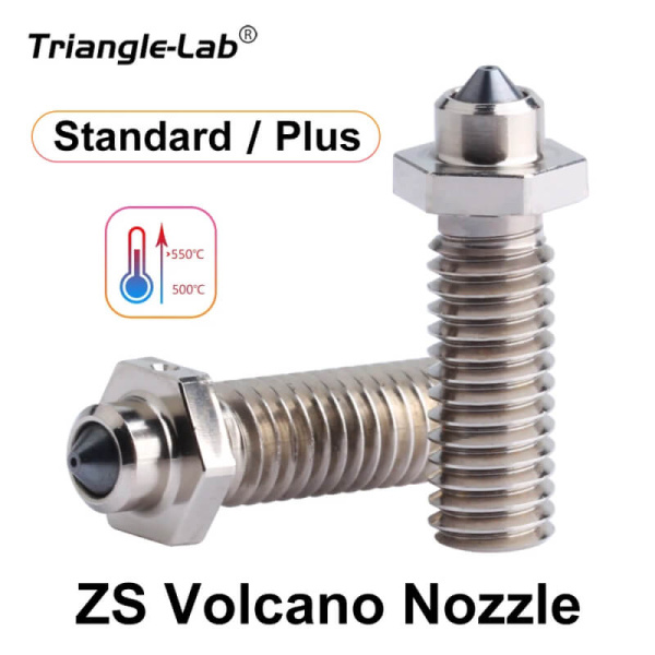 Купить Сопло высококачественное, 0.8, Volcano серия ZS Plus, Trianglelab — сопло для 3D-принтера Сопло высококачественное, 0.8, Volcano серия ZS Plus, Trianglelab — nozzle / сопло hotend