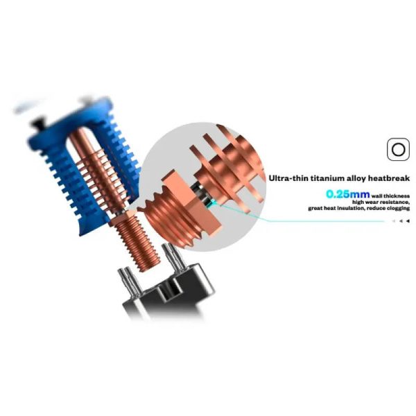 Термобарьер Dragon UHF Hotend Heatbreak, Phaetus