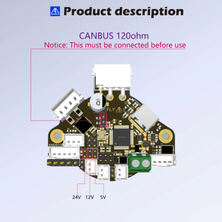 Плата Mellow Fly-SHT36 V2.0 PT100 — сопутствующий модуль BTT/MKS/FYSETC Плата Mellow Fly-SHT36 V2.0 PT100 — плата/модуль для 3D-электроники