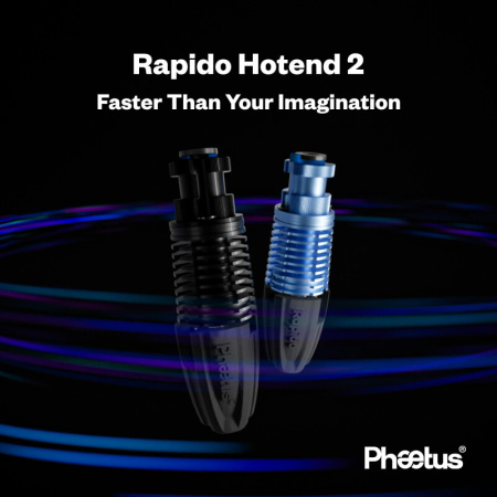 Хотенд Rapido V2 Plus UHF, PT1000, Phaetus