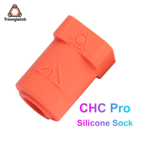 Силиконовый носок CHC Pro, Оранжевый, Trianglelab, E3D V6