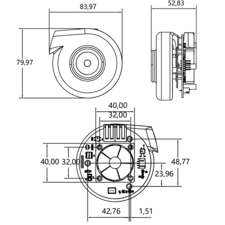 Вентилятор ECO турбокит CPAP, BTT —  Вентилятор ECO турбокит CPAP, BTT — вентилятор 3D-принтера