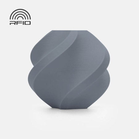 Матовый PLA, Пепельно-серый "Ash Grey", без катушки, Bambu Lab