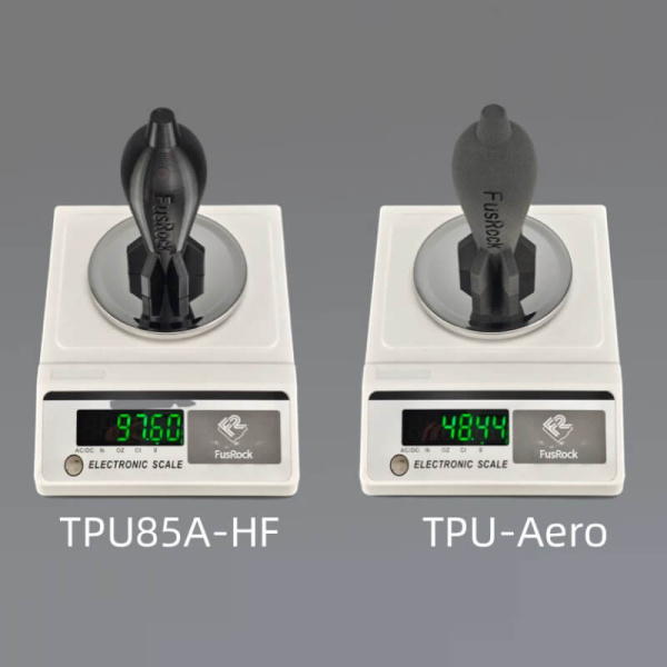 Пластик TPU-AERO, White (Белый), 0.5кг, FUSROCK