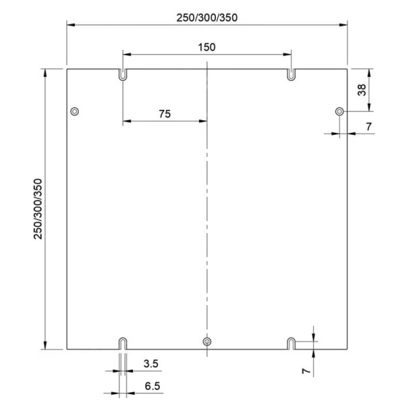 Силиконовая грелка 300мм х 300мм, 220В, 750Ват, Voron 2.4R2, США