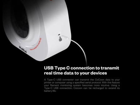 Переносной бокс для филамента aeBox CoCoon, Phaetus — периферия для точного управления и обратной связи