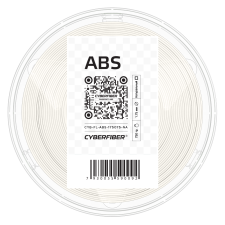 ABS, пластик "Натуральный", CyberFiber