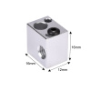Нагревательный блок E3D V5, совместимый с датчиком PT100, Silver — heater block для 3D-печати Нагревательный блок E3D V5, совместимый с датчиком PT100, Silver — компонент нагрева хотэнда