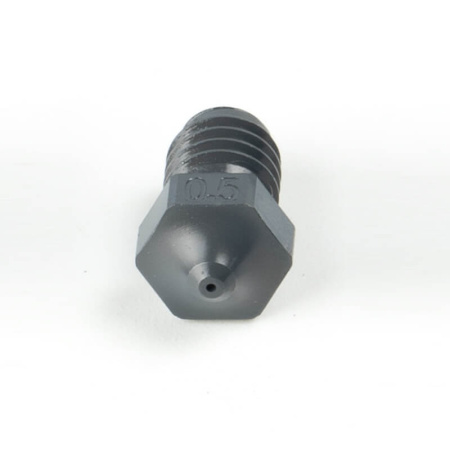 Сопло EndCoat из закаленной стали, 0.5, E3D V6, Phaetus, 1.75мм