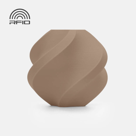 Матовый PLA, Латте "Latte Brown", без катушки, Bambu Lab