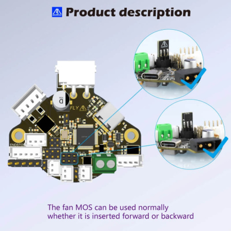 Плата Mellow Fly-SHT36 V2.0 PT100 — сопутствующий модуль BTT/MKS/FYSETC Плата Mellow Fly-SHT36 V2.0 PT100 — плата/модуль для 3D-электроники