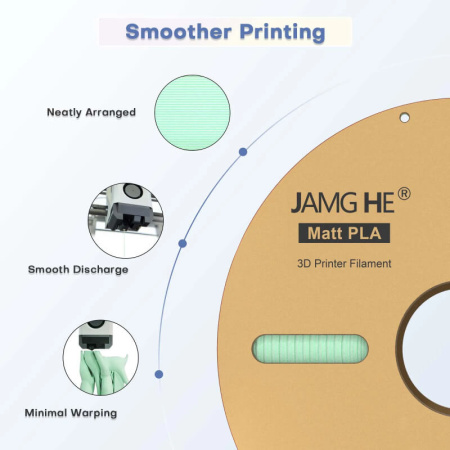Матовый PLA+, пластик "Olive Green", JAMGHE — купить филамент для 3D-принтера Матовый PLA+, пластик "Olive Green", JAMGHE — пластик для 3D-печати