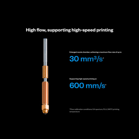 Сопло высококачественное, Silicon Carbide, 0.4, серия K1C, Ender3 V3, Phaetus — 3D nozzle / hotend component Сопло высококачественное, Silicon Carbide, 0.4, серия K1C, Ender3 V3, Phaetus — сопло для экструзии