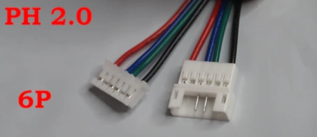 Удлинитель шагового двигателя NEMA 17, PH2.0 6P, 1м — элемент механики 3D-принтера