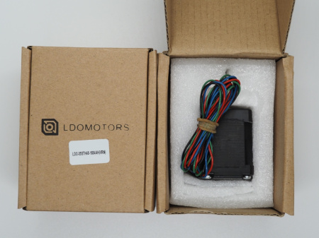 Шаговый двигатель LDO-35STH48-1684AH(VRN), Nema 14 — шаговый мотор NEMA17/NEMA23 Шаговый двигатель LDO-35STH48-1684AH(VRN), Nema 14 — двигатель для экструдера